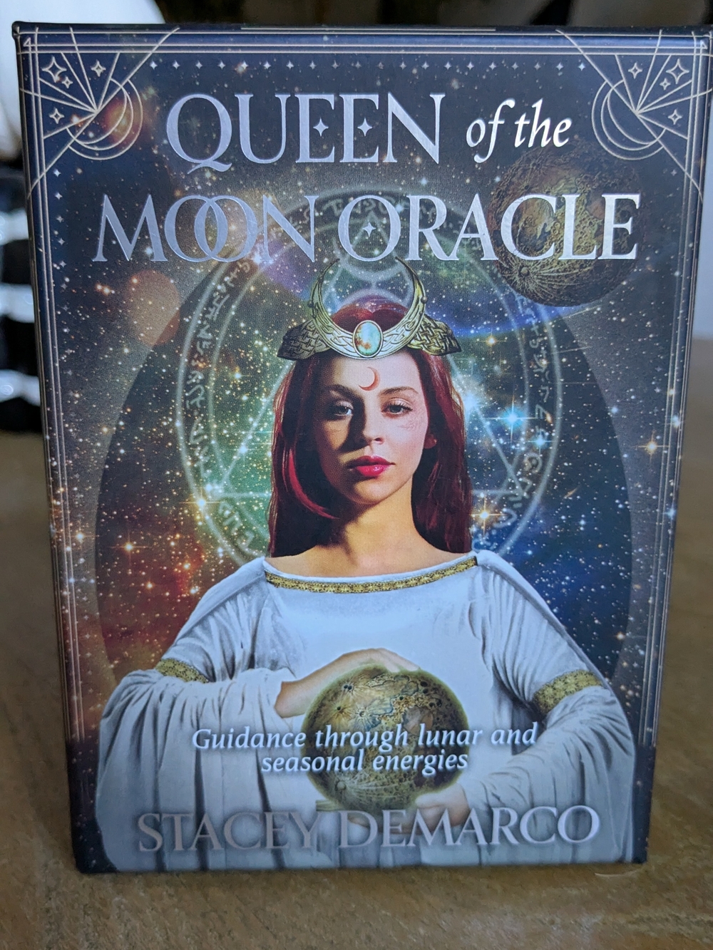 Queen of the Moon Oracle Deck By Stacy Demarco.